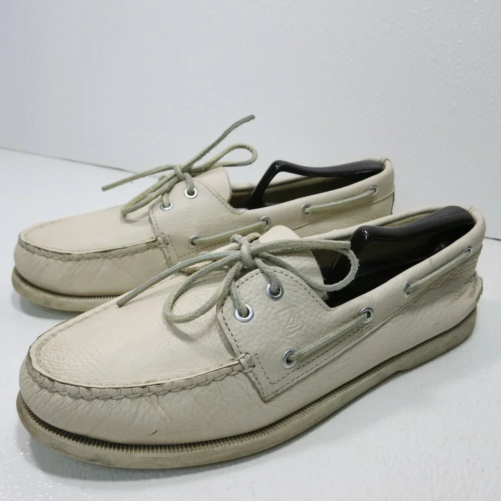 Sperry Top-Sider Nubuck Leather Boat Shoes Mens Footwear Casual Zapatos 11.5 M
